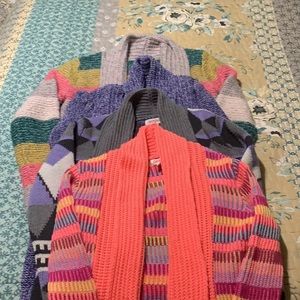 5 Cat and Jack Girls Cardigans